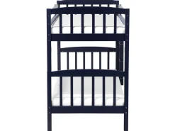 Beliche Em Madeira De Pinho Azul Marinho 90 X 200 Cm Revin