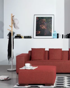 Bengaleiro Em Madeira De Pinho E Metal Branco 170 Cm Aubum