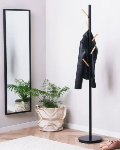 Bengaleiro Em Metal Preto 170 Cm Albin