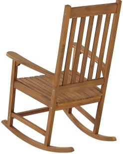 Cadeira De Baloico Em Madeira De Acacia Clara Bojano