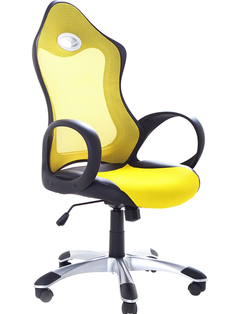 Cadeira De Escritorio Amarela Ichair