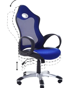 Cadeira De Escritorio Azul Marinho Ichair