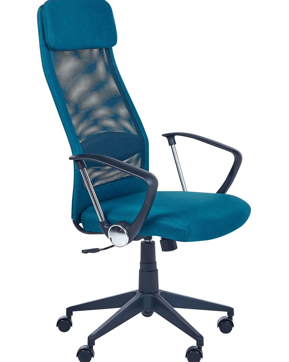 Cadeira De Escritorio Azul Escura Pioneer