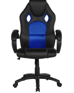 Cadeira De Escritorio Azul Marinho Fighter