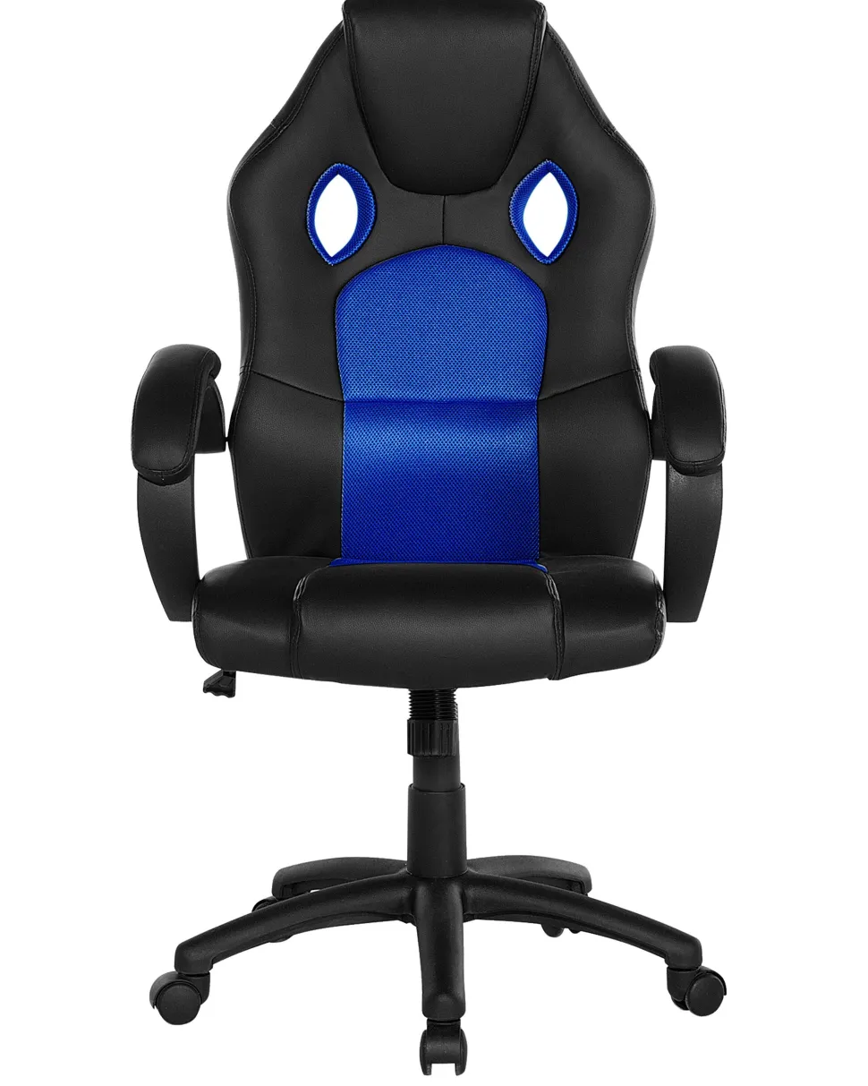 Cadeira De Escritorio Azul Marinho Fighter