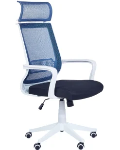 Cadeira De Escritorio Azul Leader