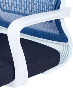 Cadeira De Escritorio Azul Leader