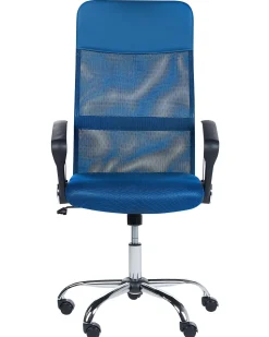 Cadeira De Escritorio Azul Design