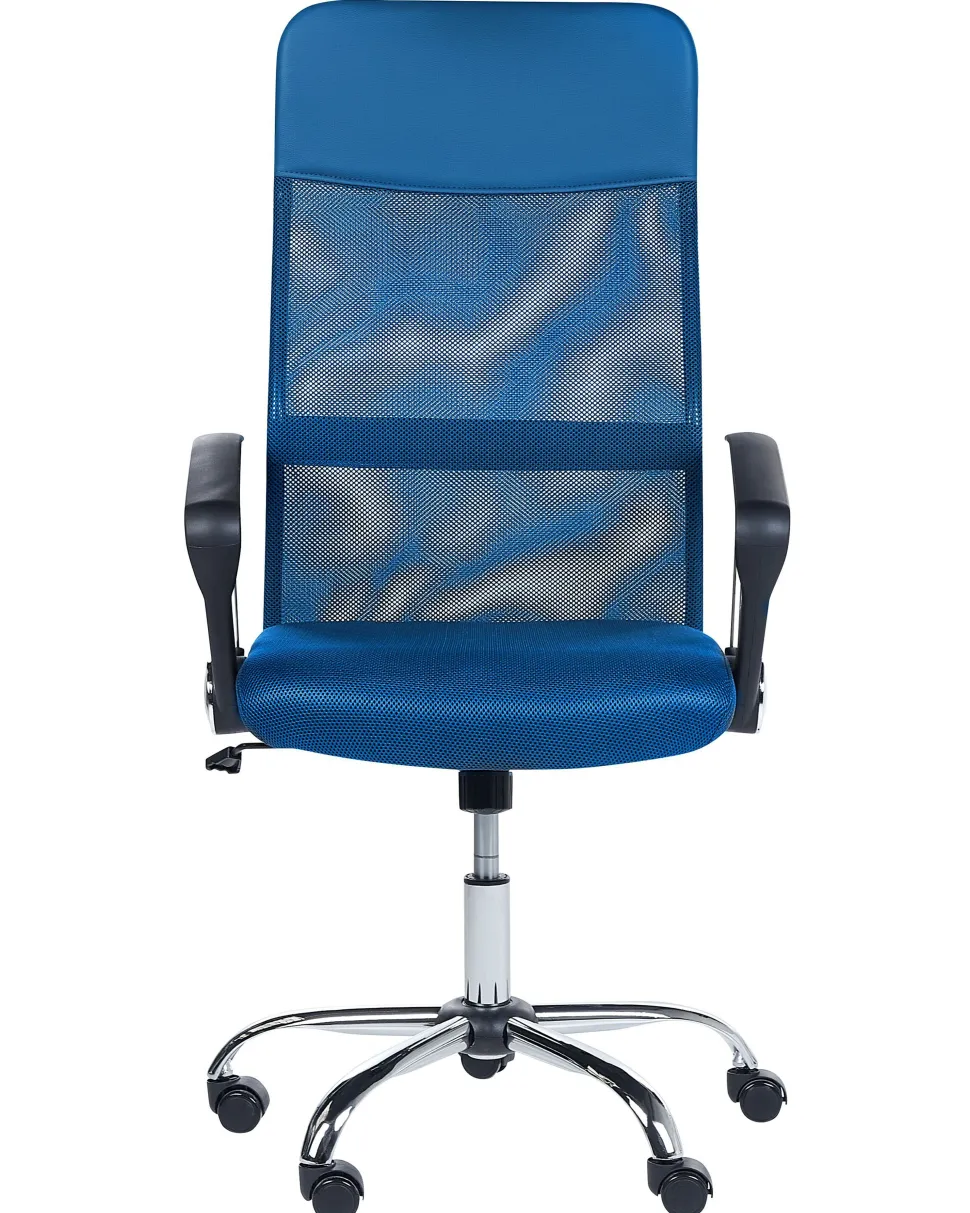 Cadeira De Escritorio Azul Design