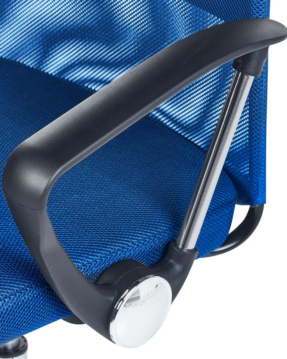 Cadeira De Escritorio Azul Design