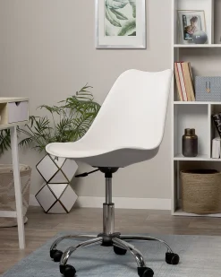 Cadeira De Escritorio Branca Dakota Ii