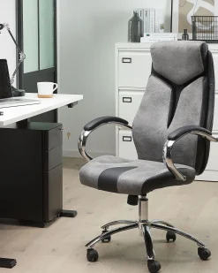 Cadeira De Escritorio Cinzenta Formula 1