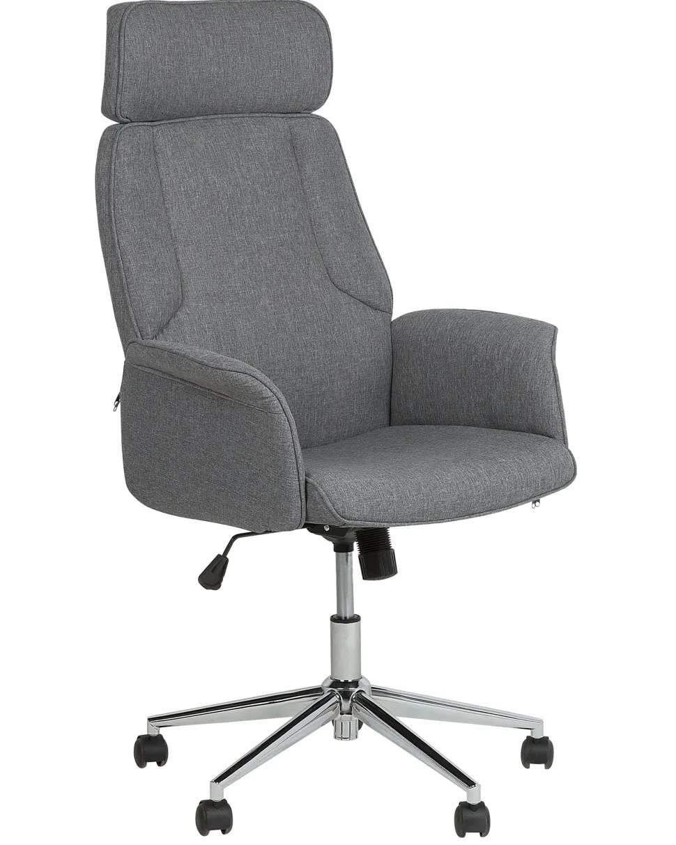 Cadeira De Escritorio Cinzenta Pilot