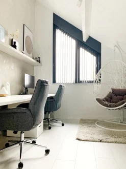 Cadeira De Escritorio Cinzenta Pilot