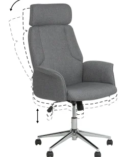 Cadeira De Escritorio Cinzenta Pilot