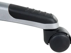 Cadeira De Escritorio Com Bracos Ajustaveis Em Pele Sintetica Preta Dean