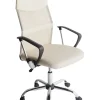 Cadeira De Escritorio Creme Design
