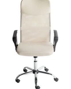 Cadeira De Escritorio Creme Design