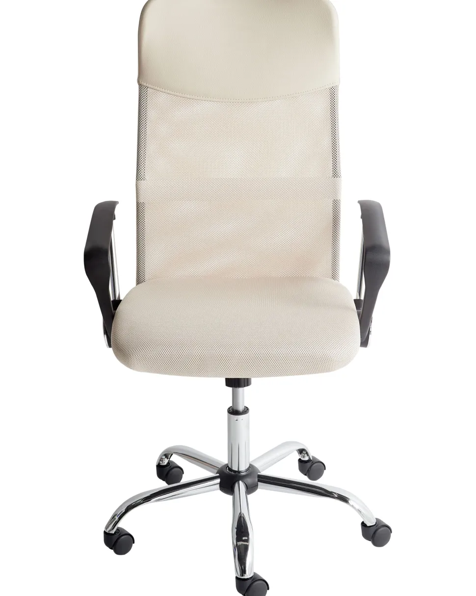 Cadeira De Escritorio Creme Design
