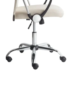 Cadeira De Escritorio Creme Design