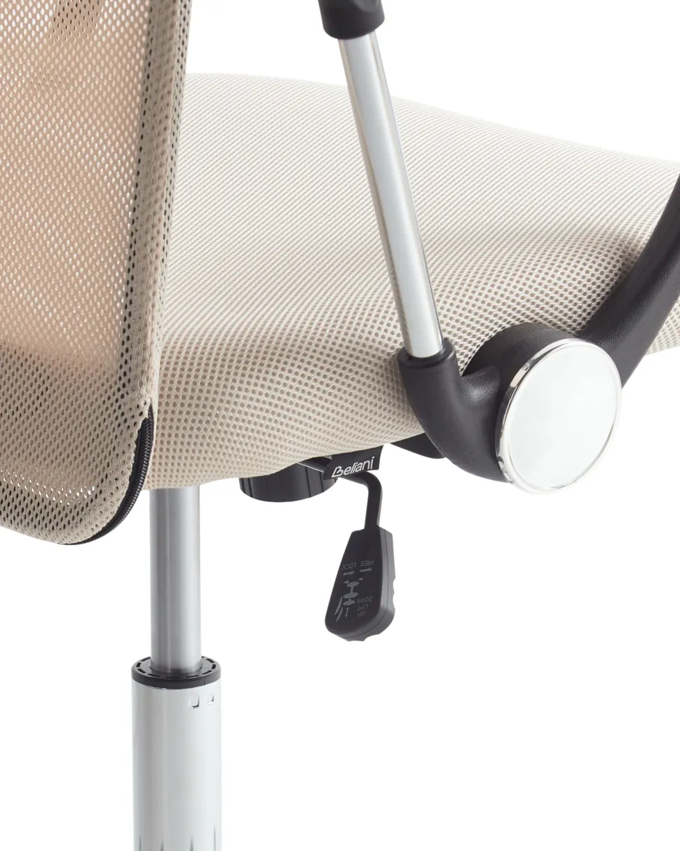 Cadeira De Escritorio Creme Design