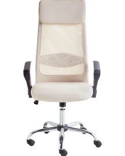 Cadeira De Escritorio Creme Pioneer