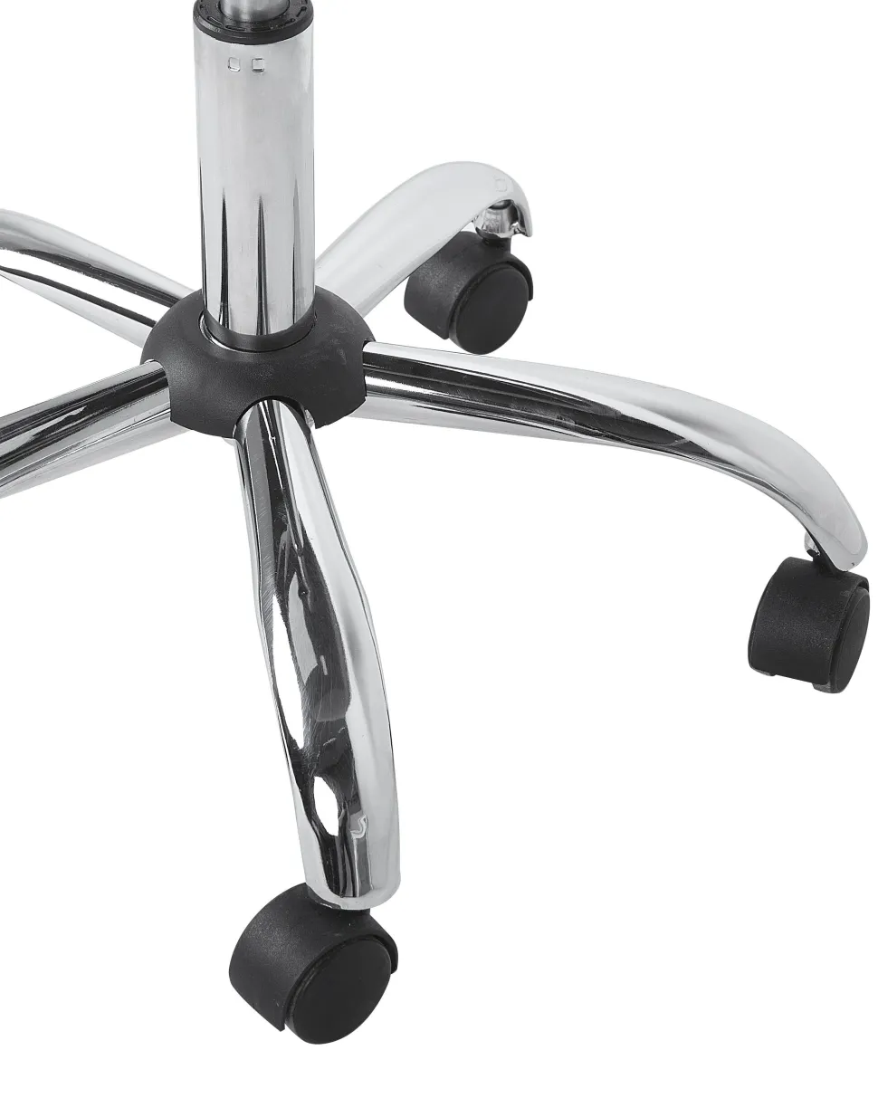 Cadeira De Escritorio Em Veludo Cinzento Selma