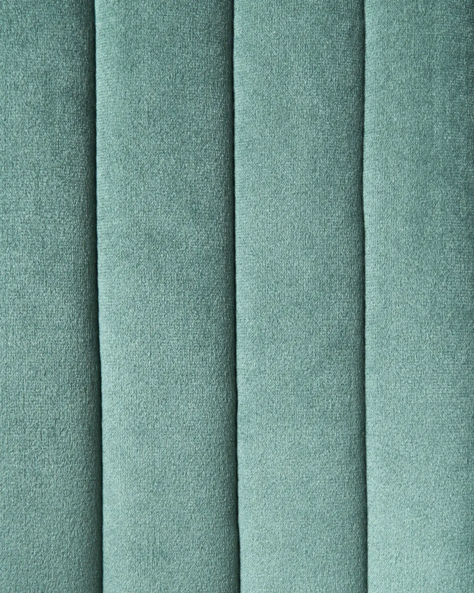 Cadeira De Escritorio Em Veludo Verde Menta Venice