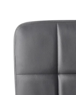 Cadeira De Escritorio Em Tecido Cinzento Marion