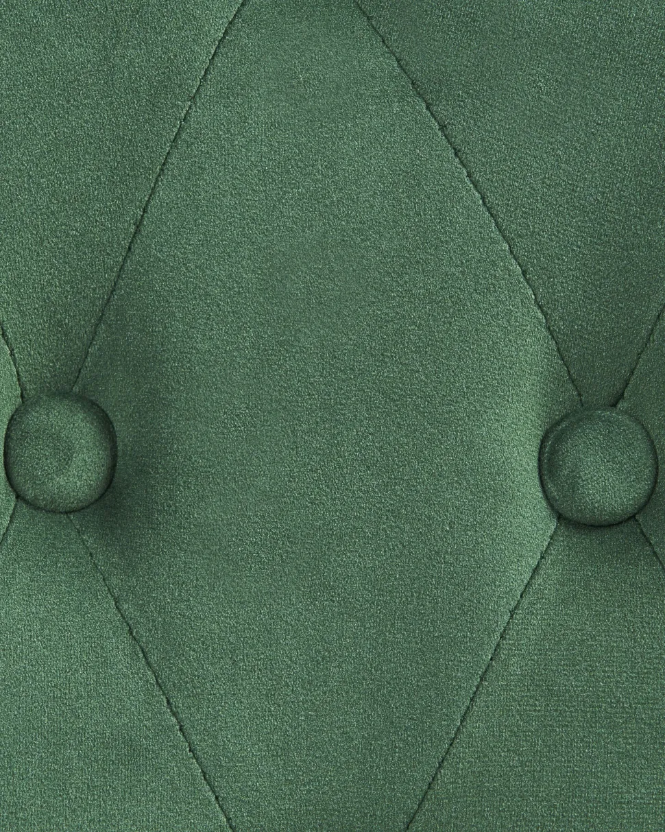 Cadeira De Escritorio Em Veludo Verde Esmeralda Parish