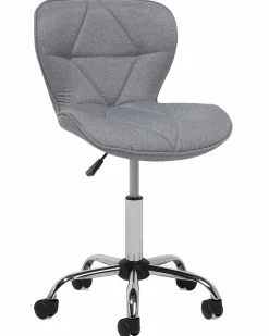 Cadeira De Escritorio Em Tecido Cinzento Valetta