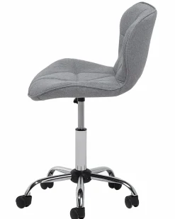 Cadeira De Escritorio Em Tecido Cinzento Valetta