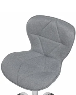 Cadeira De Escritorio Em Tecido Cinzento Valetta
