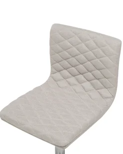 Cadeira De Escritorio Em Tecido Creme Orlando