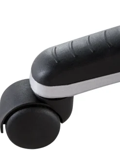 Cadeira De Escritorio Em Pele Sintetica Preta E Cinzenta Explorer