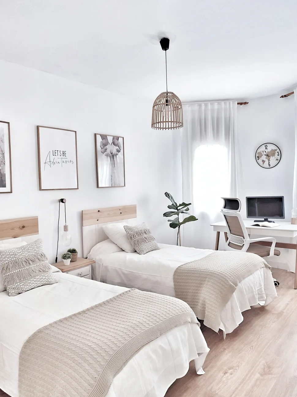 Cadeira De Escritorio Em Pele Sintetica Castanha Leader