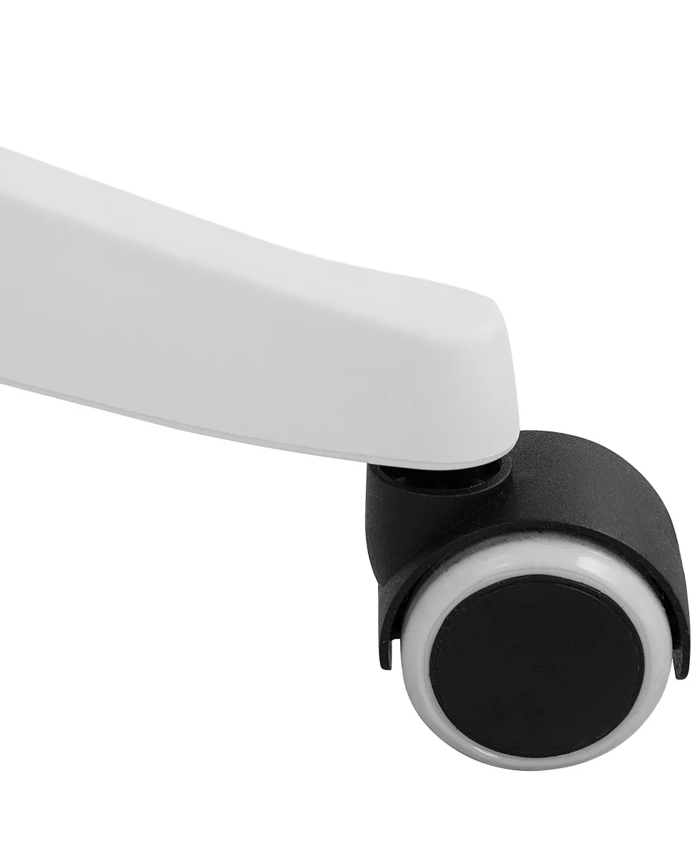 Cadeira De Escritorio Em Pele Sintetica Castanha Leader