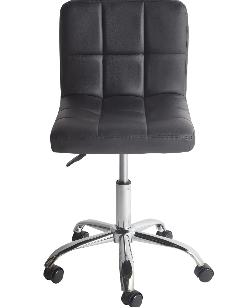 Cadeira De Escritorio Em Tecido Preto Marion