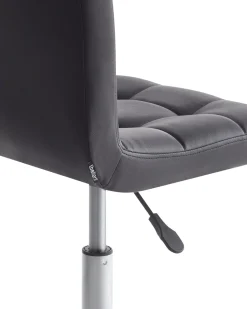 Cadeira De Escritorio Em Tecido Preto Marion