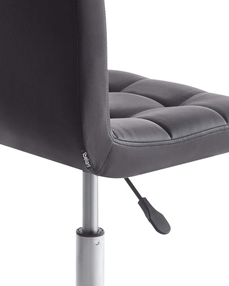 Cadeira De Escritorio Em Tecido Preto Marion