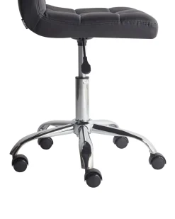 Cadeira De Escritorio Em Tecido Preto Marion