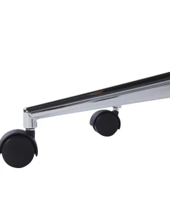 Cadeira De Escritorio Em Pele Sintetica Cinzenta Maribel