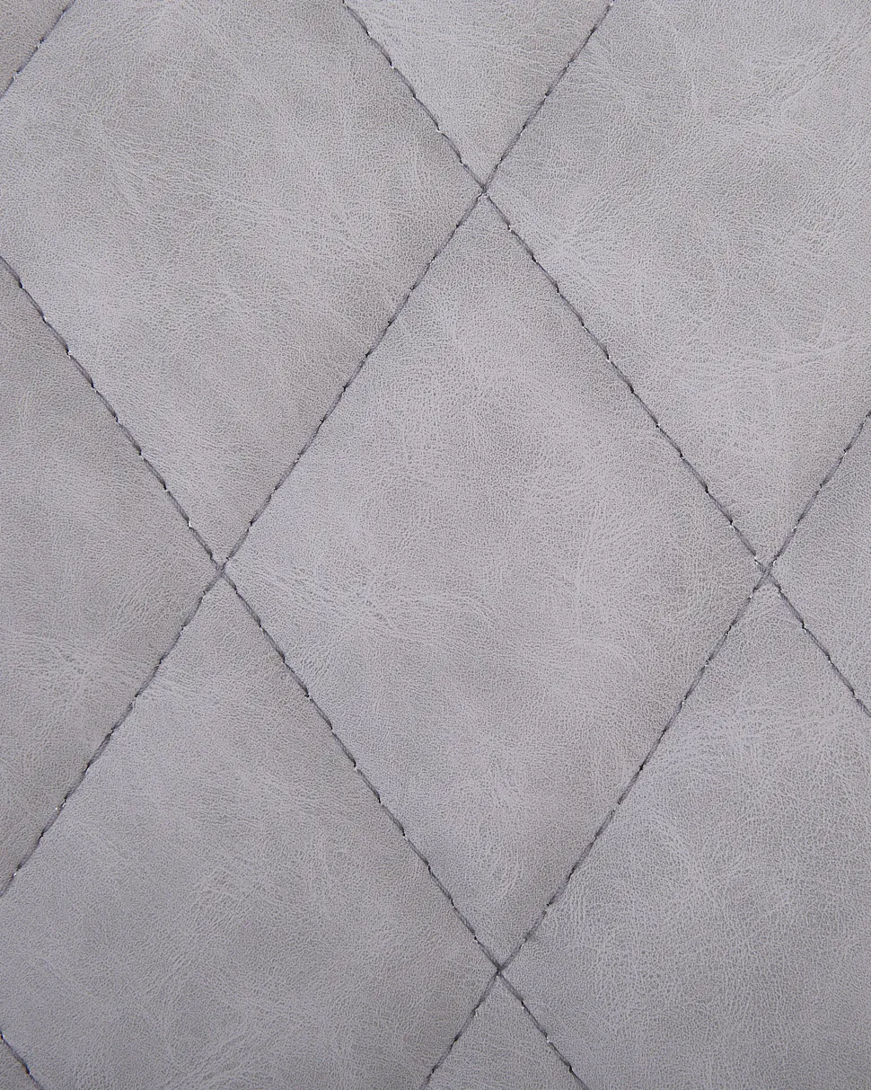 Cadeira De Escritorio Em Pele Sintetica Cinzenta Maribel