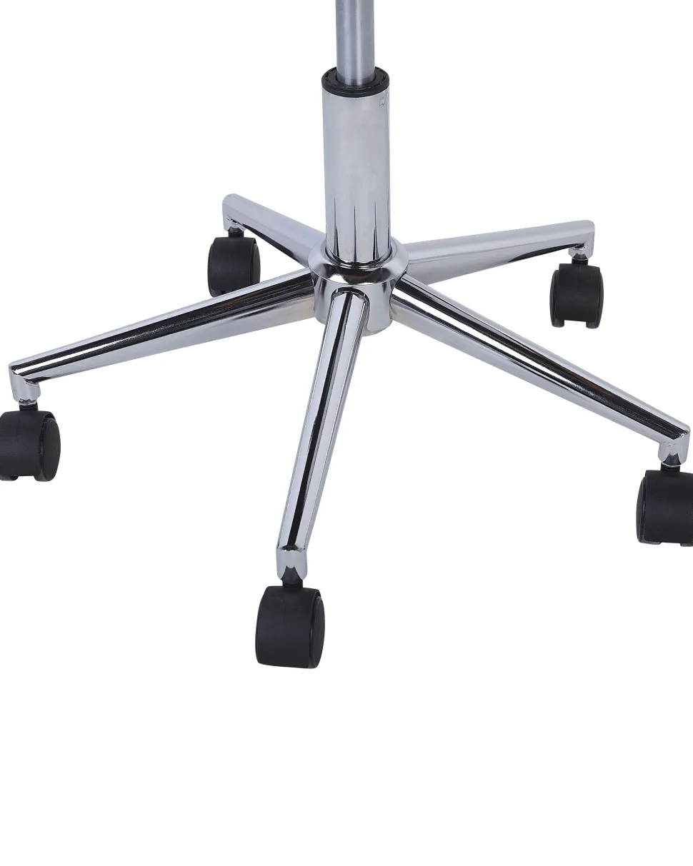 Cadeira De Escritorio Em Pele Sintetica Preta Maribel