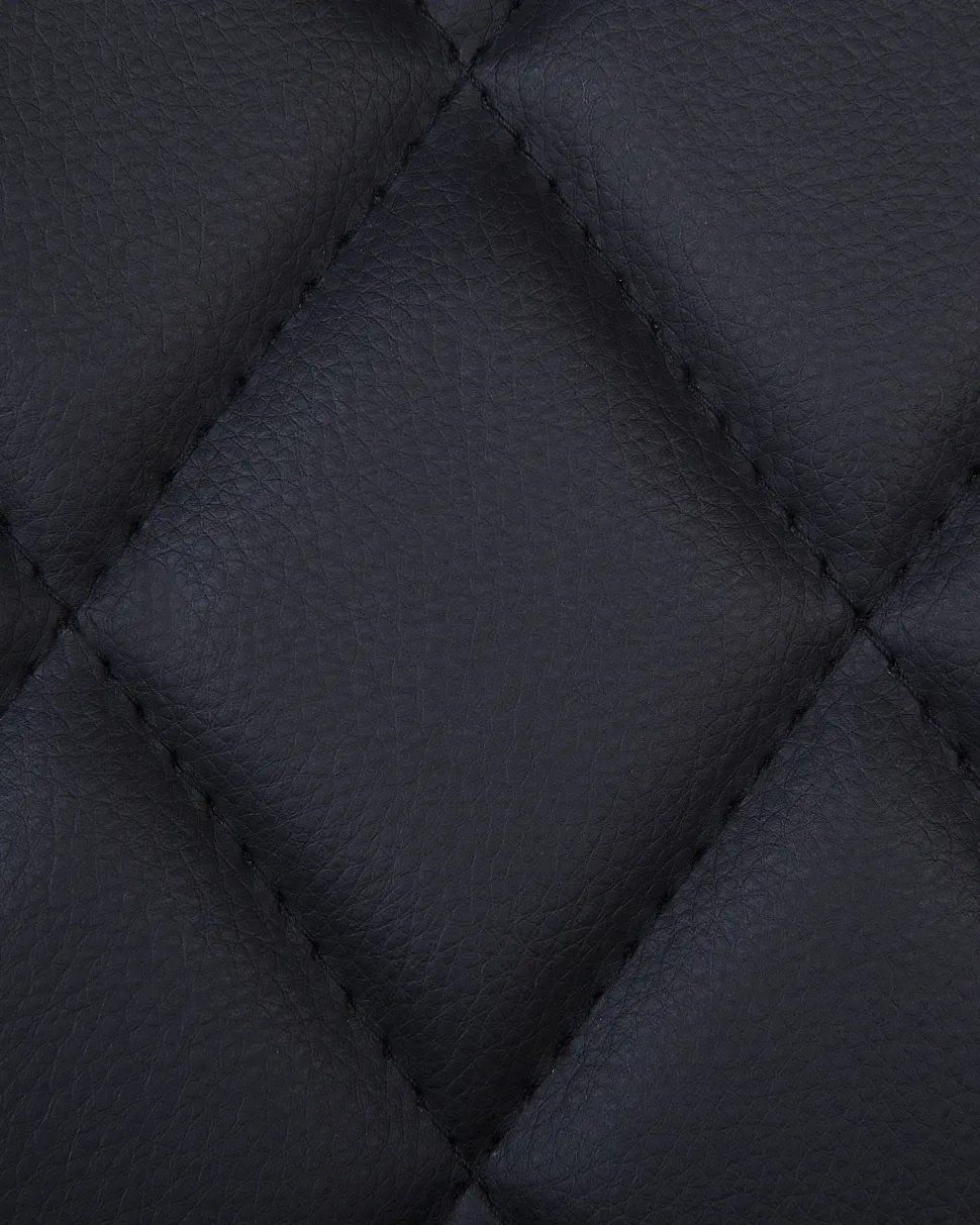 Cadeira De Escritorio Em Pele Sintetica Preta Maribel