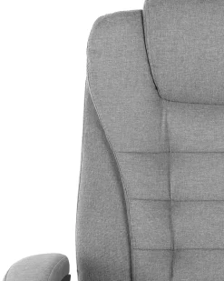 Cadeira De Escritorio Em Tecido Cinzento Royal