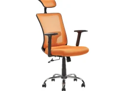 Cadeira De Escritorio Laranja Noble