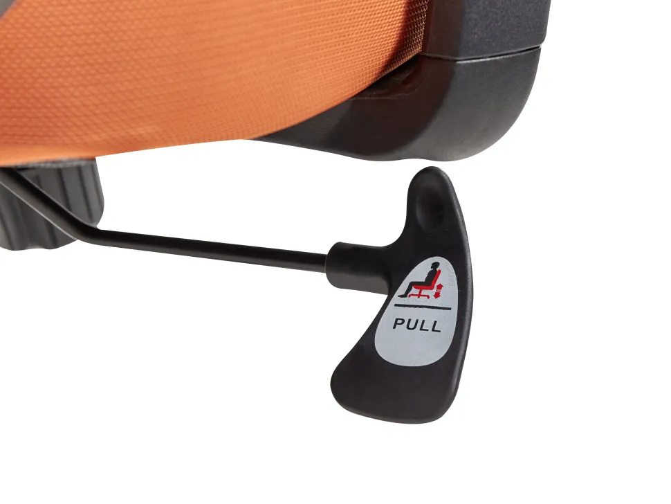 Cadeira De Escritorio Laranja Noble