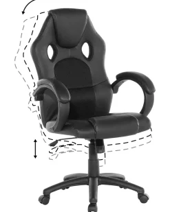 Cadeira De Escritorio Preta Fighter