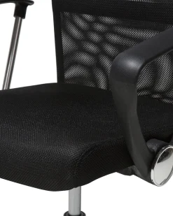 Cadeira De Escritorio Preta Design